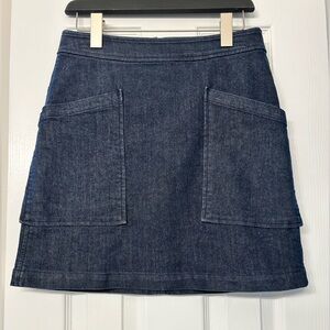 Denim Blue Skirt by Loft